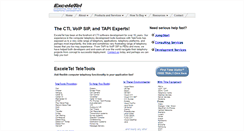 Desktop Screenshot of exceletel.com